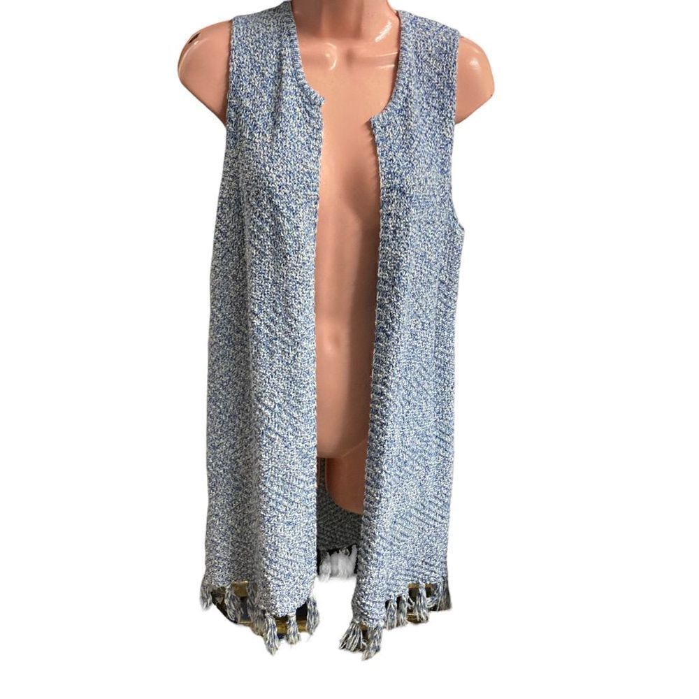 ‎CEST 1946 Women’s Sweater Vest Size Small Blue